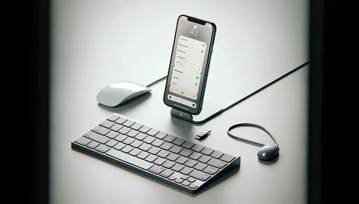 Como Conectar um Mouse e um Teclado ao seu iPhone