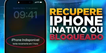 Como Resolver o Problema de iPhone Indisponível ou Inativo