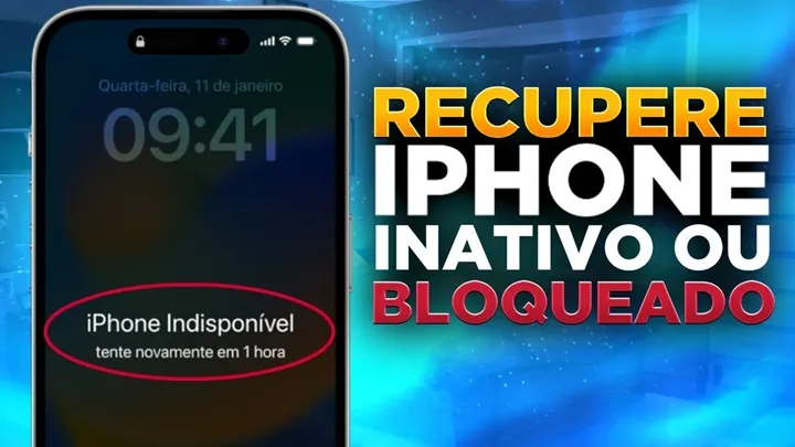 Como Resolver o Problema de iPhone Indisponível ou Inativo
