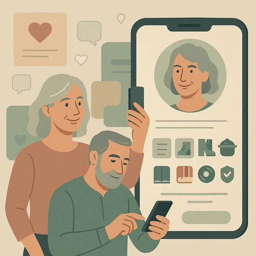 Como criar um perfil atraente e autêntico